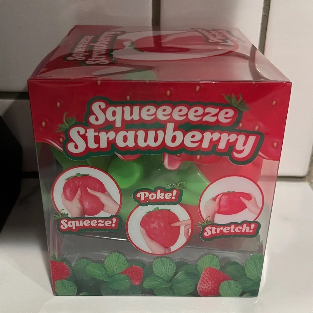 Kids Squishy Toy - Red